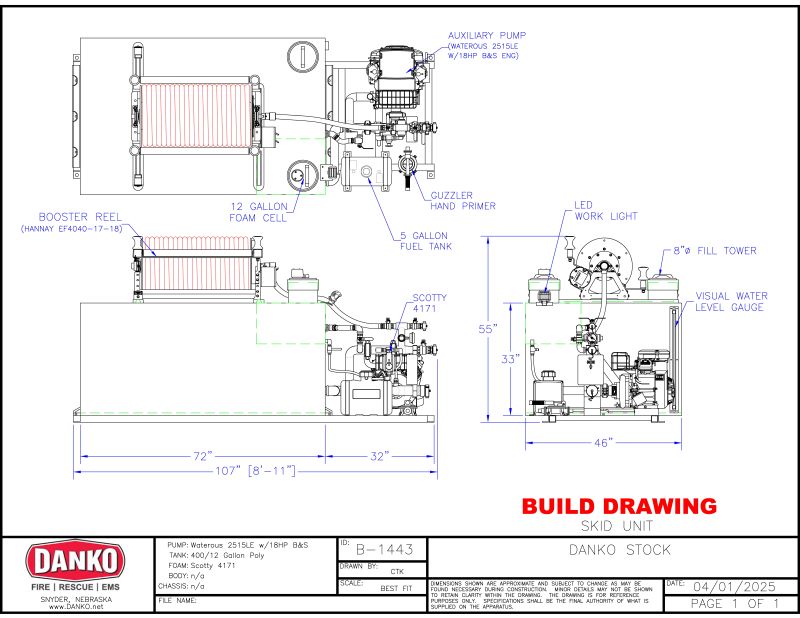 400 Gallon Skid Unit – Danko Equipment