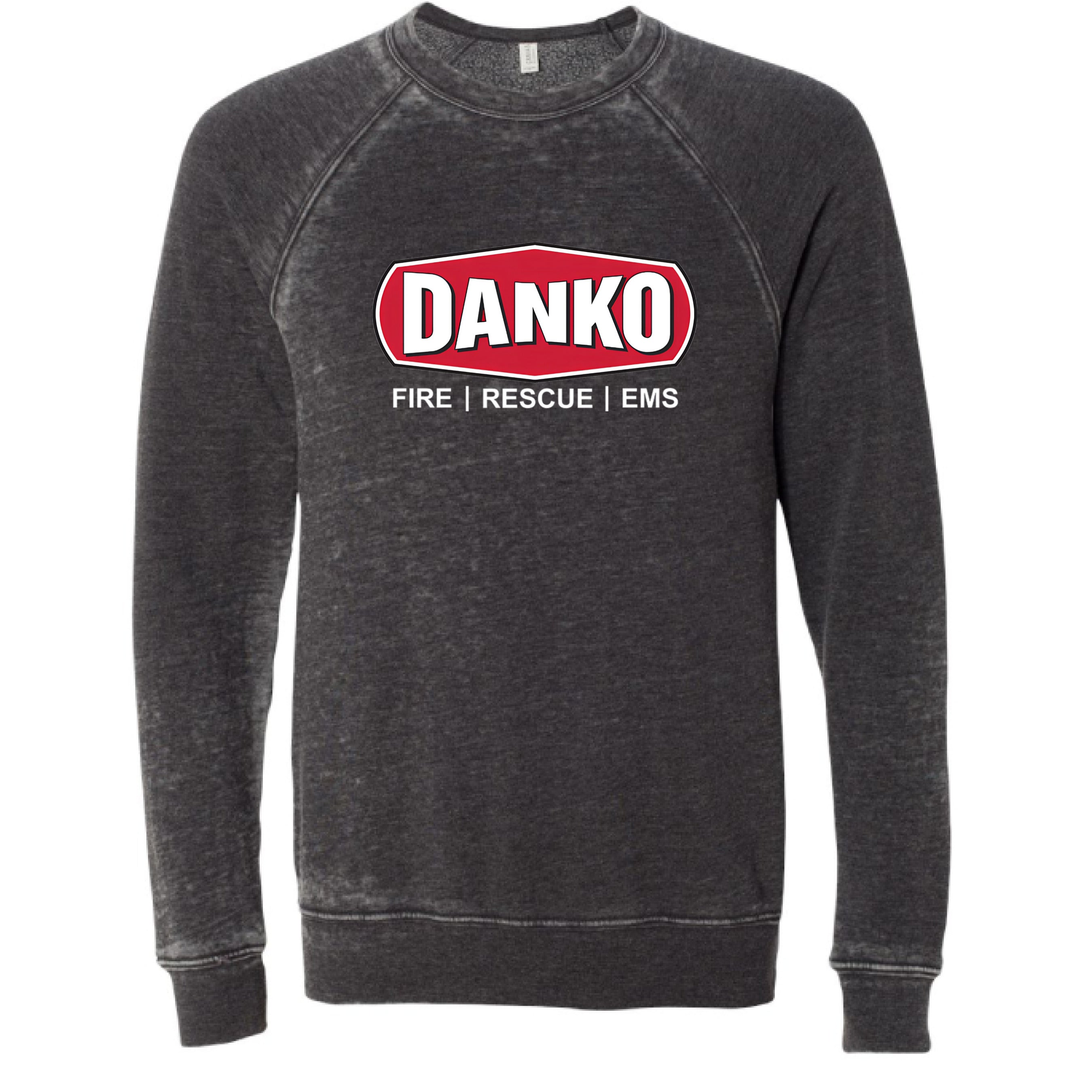 GREY ACID FLEECE - FRONT