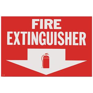 Fire Extinguisher Sign - Horizontal