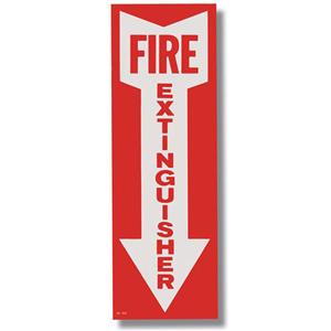 Fire Extinguisher Sign - Vertical