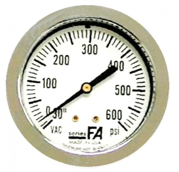 Thuemling 30-0-600 PSI Gauge