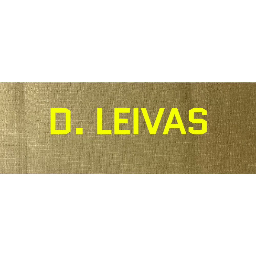 Name Patches - Customer's Product with price 70.00 ID s2BD21E54XTByEwq5oqoNtgV